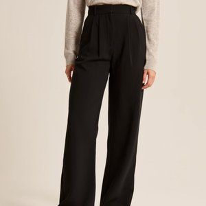 A&F Sloane Tailored Pant - Black